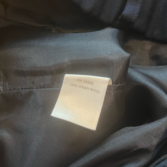 Pendleton Vintage Navy Wool Pants High Waisted Ankle Crop 10P - Picture 4 of 9